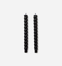 Braided Taper Candle S/2