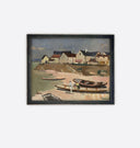 Fisherman's Village Framed Print