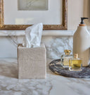 Downey Linen Tissue Box Cover