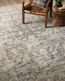 Alie ALE-05 Charcoal / Beige Area Rug