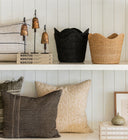 Handwoven Scallop Basket