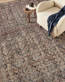 Billie BIL-01 Ink / Salmon Area Rug