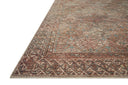 Billie BIL-04 Aqua / Rust Area Rug