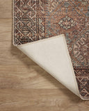 Billie BIL-04 Aqua / Rust Area Rug