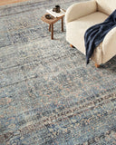 Billie BIL-05 Denim / Blush Area Rug