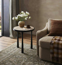 Billings Hammered Iron End Table