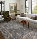 Bradbury BRU-01 Midnight / Multi Area Rug