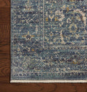 Bradbury BRU-03 Ocean / Gold Area Rug