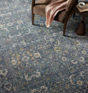 Bradbury BRU-03 Ocean / Gold Area Rug