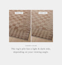Cali CIL-06 Brick / Natural Area Rug