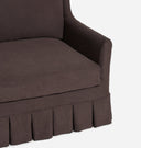 Carpenter Skirted Slipcovered Chaise Sectional
