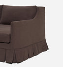 Carpenter Skirted Slipcovered Chaise Sectional