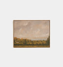 Country Lake House by Lori Marie Framed Print