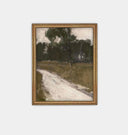 Country Road in France Framed Print