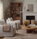 Douglas Slipcovered Swivel Chair