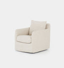 Douglas Slipcovered Swivel Chair