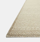 Bowie BOE-02 Ivory / Taupe 18" x 18" Sample