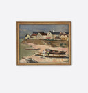 Fisherman's Village Framed Print