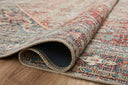 Georgie GER-01 Red / Navy Area Rug
