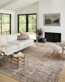 Georgie GER-06 Bordeaux / Antique Area Rug