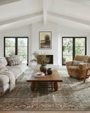 Georgie GER-07 Moss / Salmon Area Rug