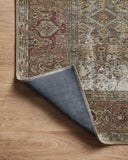 Georgie GER-07 Moss / Salmon Area Rug