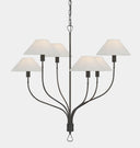 Griffin Large Staggered Tail Chandelier