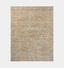 Heritage HER-06 Aqua / Terracotta Area Rug