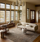 Heritage HER-07 Mocha / Denim Area Rug