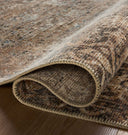Heritage HER-07 Mocha / Denim Area Rug