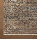 Heritage HER-07 Mocha / Denim Area Rug