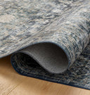 Josie JOS-01 Ocean / Natural Washable Area Rug
