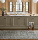 Katherine KES-01 Ocean / Gold Area Rug