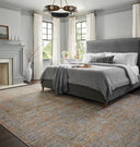 Katherine KES-02 Terracotta / Smoke Area Rug