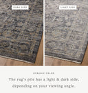 Katherine KES-03 Midnight / Tobacco Area Rug