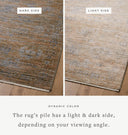 Katherine KES-04 Copper / Steel Area Rug