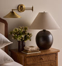 Orb Table Lamp in Iron Black