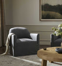 Lowell Slipcover Swivel Chair