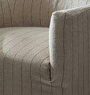 Lowell Slipcover Swivel Chair