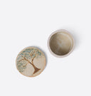 Small Oak Tree Round Lidded Box