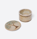 Small Oak Tree Round Lidded Box