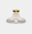 Mono Holophane Flush Mount