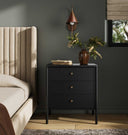 Morelos 3 Drawer Nightstand