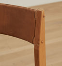 Antique Leather Chair S/4