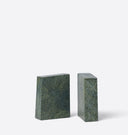 Alberto Green Marble Bookends S/2