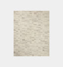 Rocky ROC-01 Ivory / Silver Area Rug