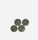 Allyn Marble Coaster Egyptian Green S/4