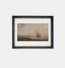 Sailing in Martigues Framed Print