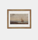 Sailing in Martigues Framed Print
