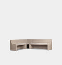 Senna Outdoor L-Shape Dining Banquette